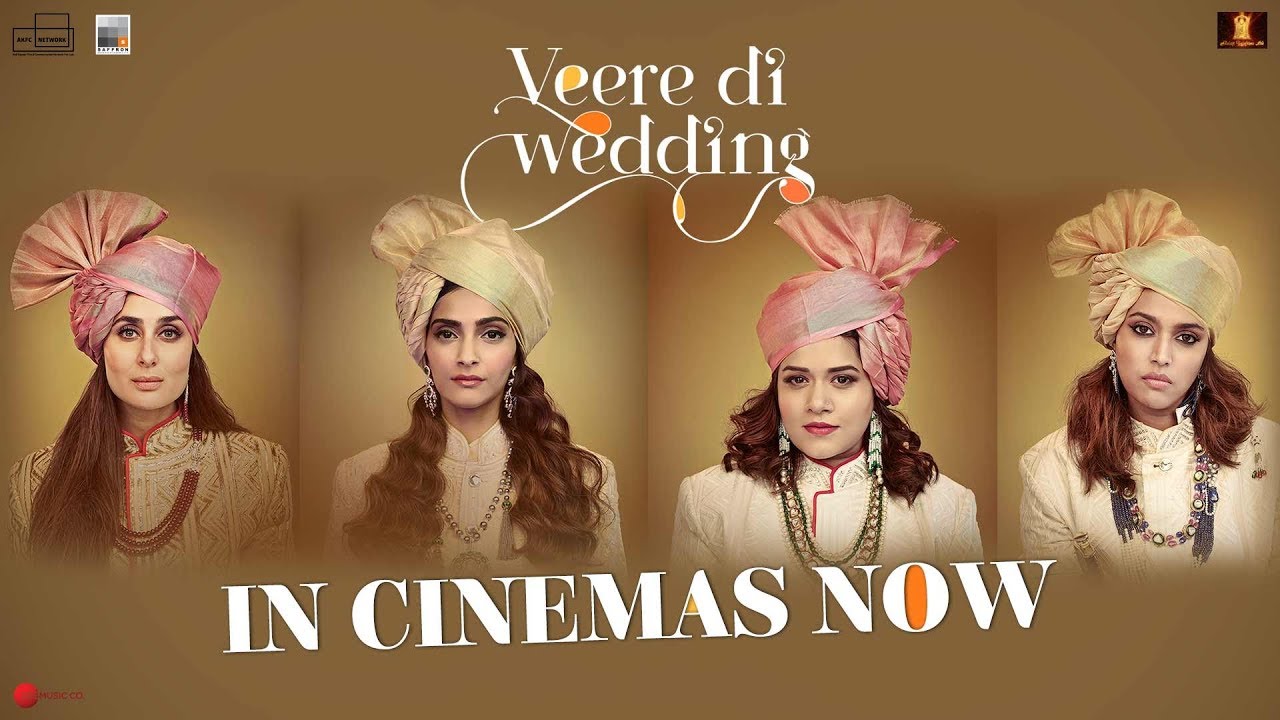 現代的な4人の女性たちを描く、インド映画版SATC『Veere Di Wedding』予告編
