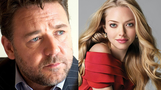 アマンダ・サイアフリッドとラッセル・クロウ、新作に親子役で共演。
