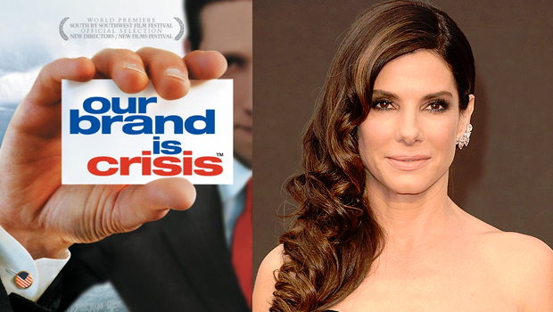 サンドラ・ブロック主演、ドキュメントを元にした新作キューティー映画『Our Brand Is Crisis』が始動