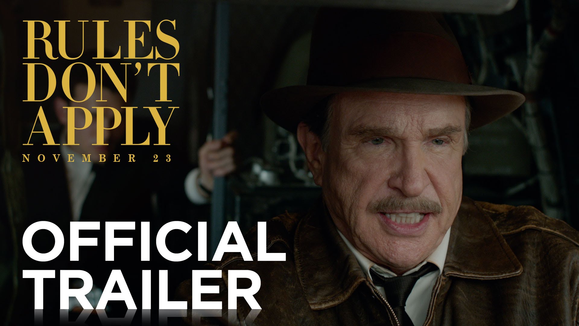 リリー・コリンズ、アルデン・エーレンライク共演、ウォーレン・ベイティ監督『Rules Don’t Apply』予告編