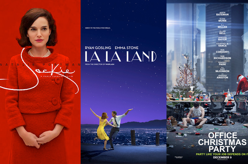週末全米興行、『ラ・ラ・ランド』拡大公開、意外と強い『Office Christmas Party』