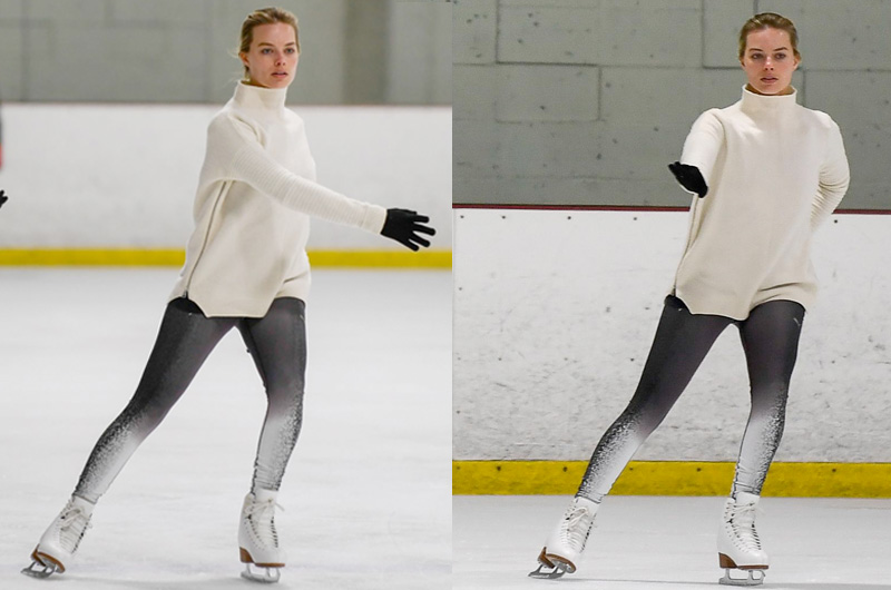 マーゴット・ロビー、トーニャ・ハーディングに。『I, Tonya』でのスケート練習風景の映像