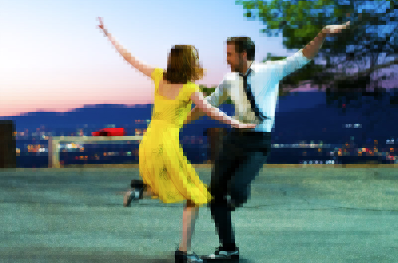 『ラ・ラ・ランド』をレトロゲーム風に再現