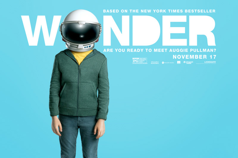 感動!顔に障害を持つ10歳の男の子を描く、ジュリア・ロバーツ出演『Wonder(原作邦題:ワンダー Wonder)』予告編