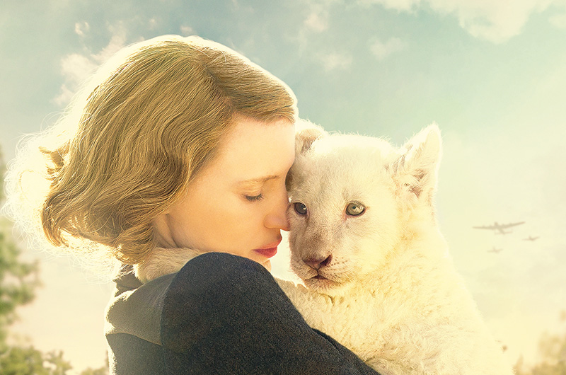 ジェシカ・チャステイン主演『ユダヤ人を救った動物園 ~アントニーナが愛した命~』12月公開決定