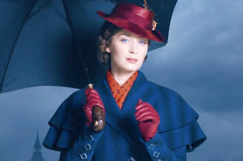 『メリー・ポピンズ』続編『Mary Poppins Returns』より動くポスターが初公開