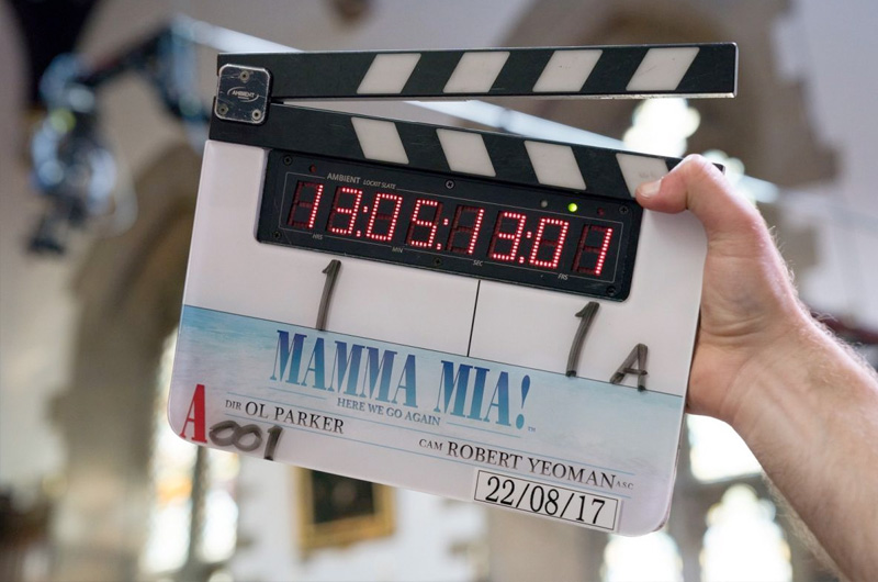 『マンマ・ミーア!』続編『Mamma Mia: Here We Go Again!』ミュージカルシーン撮影風景の映像!