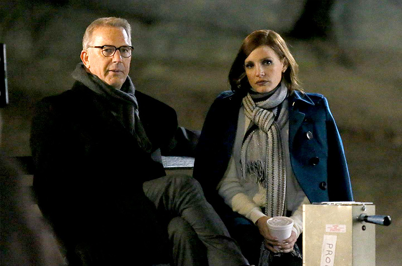 違法ポーカーの女支配人をジェシカ・チャステインが演じるケヴィン・コスナー共演『Molly’s Game』スチール公開