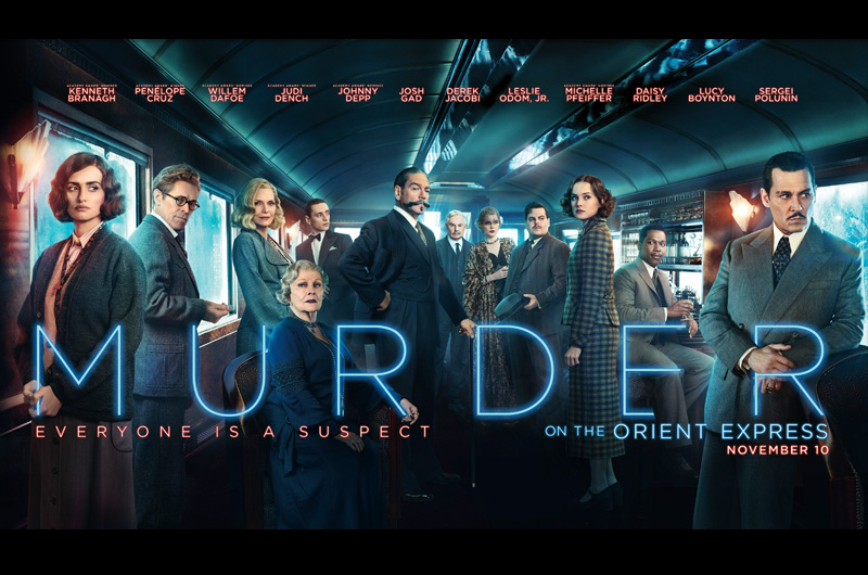 『オリエント急行殺人事件』の新たなビジュアルとポスターが公開