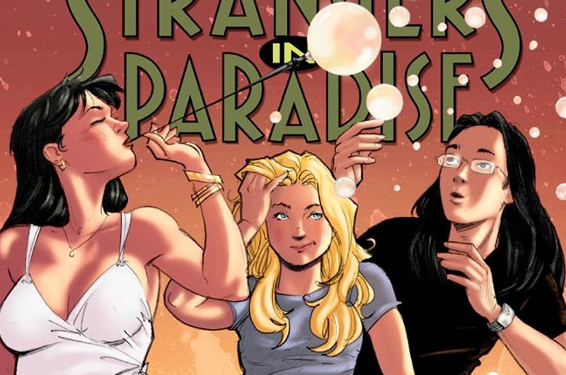レズビアンを含む3人の男女の三角関係を描くコミックシリーズ『Strangers in Paradise』映画化