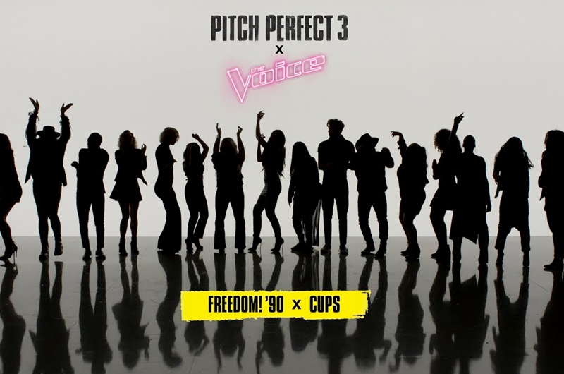 『ピッチ・パーフェクト3』のベラーズが「ザ・ヴォイス」の出演者とコラボしたMV「Freedom! ’90 x Cups」