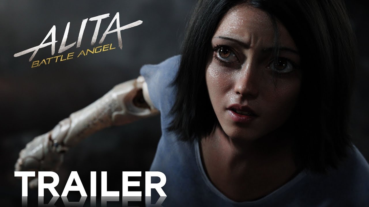 巨大な目に注目。日本のマンガ「銃夢」原作『Alita: Battle Angel 』予告編