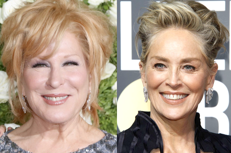 ベット・ミドラーとシャロン・ストーンが舞台劇の映画化で共演