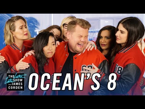 ジェームズ・コーデンと『オーシャンズ8』出演者たちの思い出パロディ映像