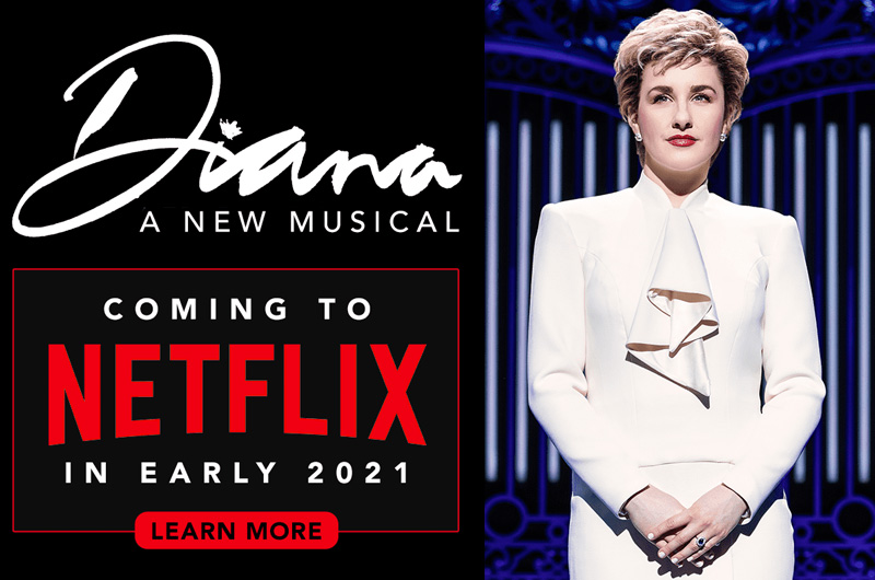 Netflixがダイアナ妃を描く舞台ミュージカル「Diana:A New Musical」を2021年に配信