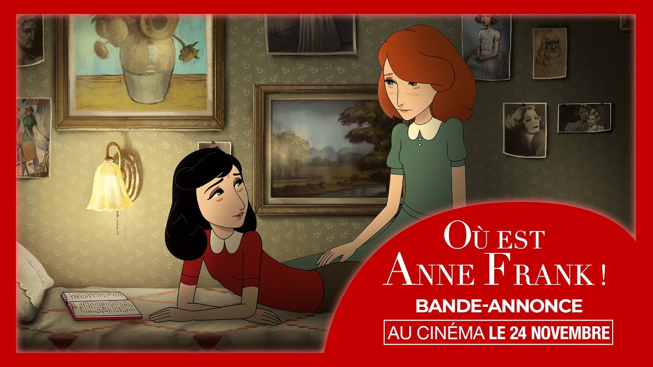 日記の中の少女が現代でアンネ・フランクを探す『Where Is Anne Frank』予告編